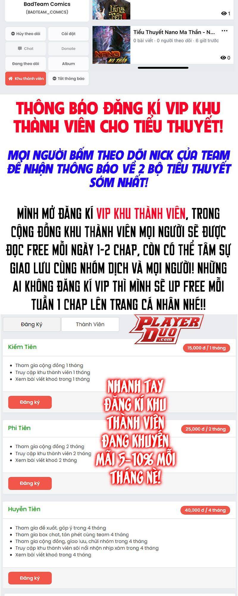 Lãng Tiên Kỳ Đàm Chapter 68 - Trang 2