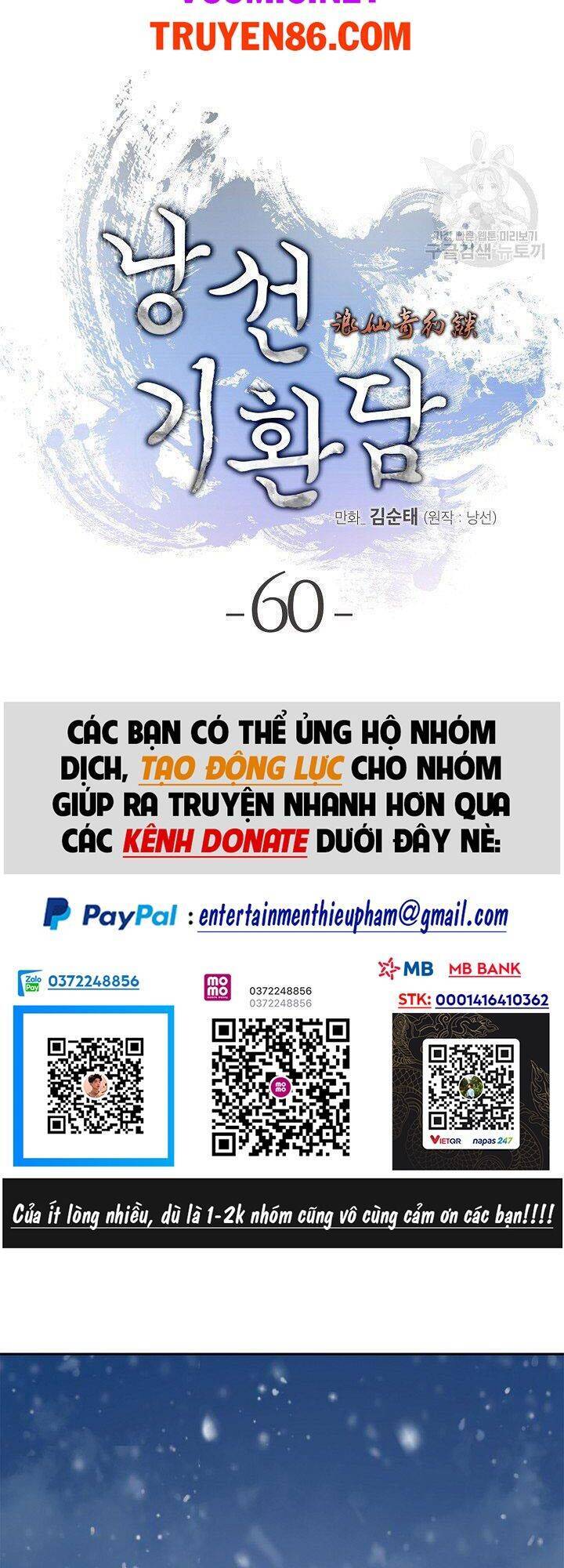 Lãng Tiên Kỳ Đàm Chapter 60 - Trang 2