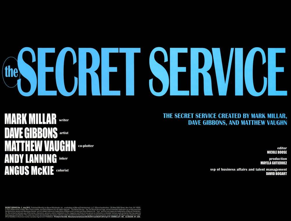 The Secret Service Chapter 2 - Trang 2