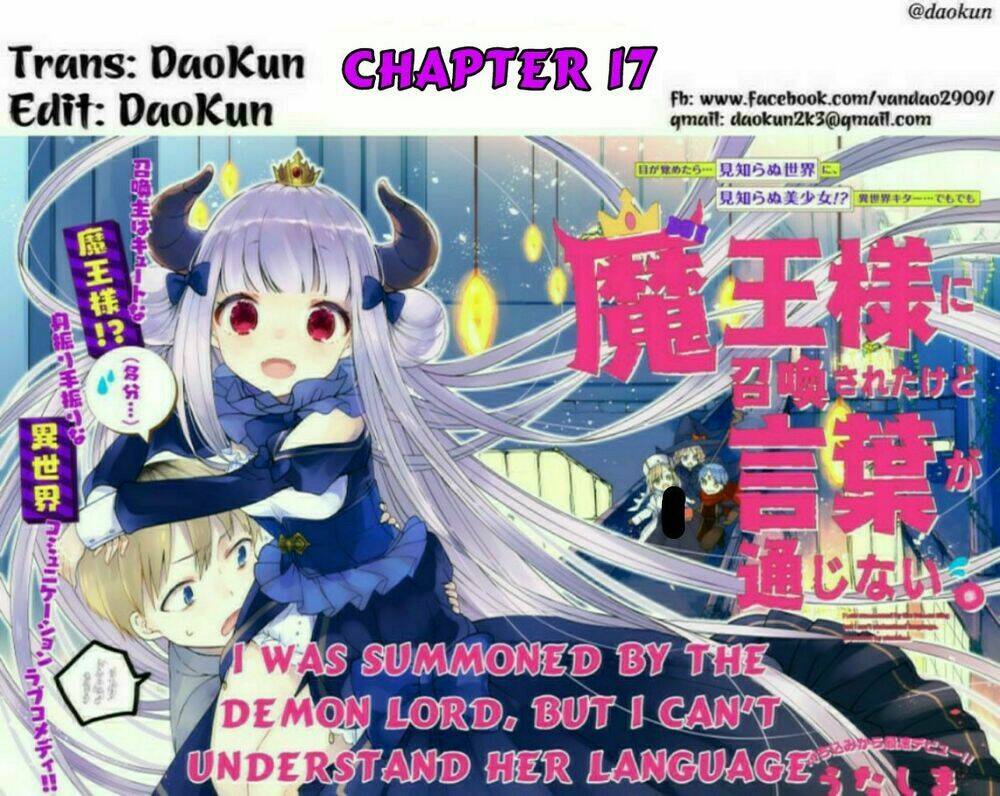 Maou-Sama Ni Shoukan Sa Retakedo Kotoba Ga Tsuujinai Chapter 17 - Trang 2