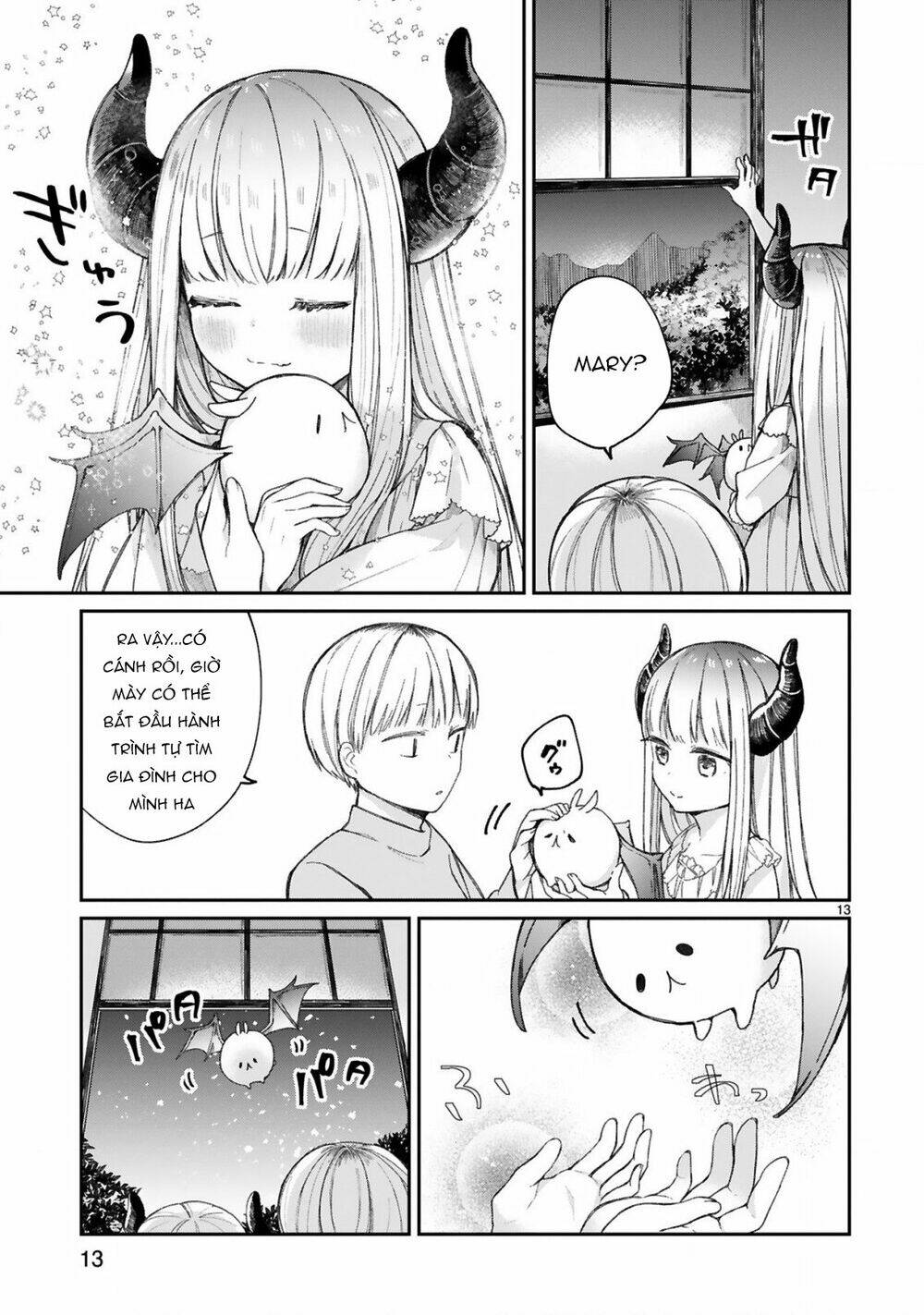 Maou-Sama Ni Shoukan Sa Retakedo Kotoba Ga Tsuujinai Chapter 11 - Trang 2