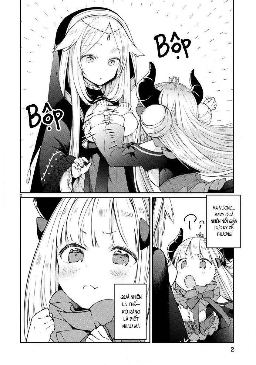 Maou-Sama Ni Shoukan Sa Retakedo Kotoba Ga Tsuujinai Chapter 4 - Trang 2