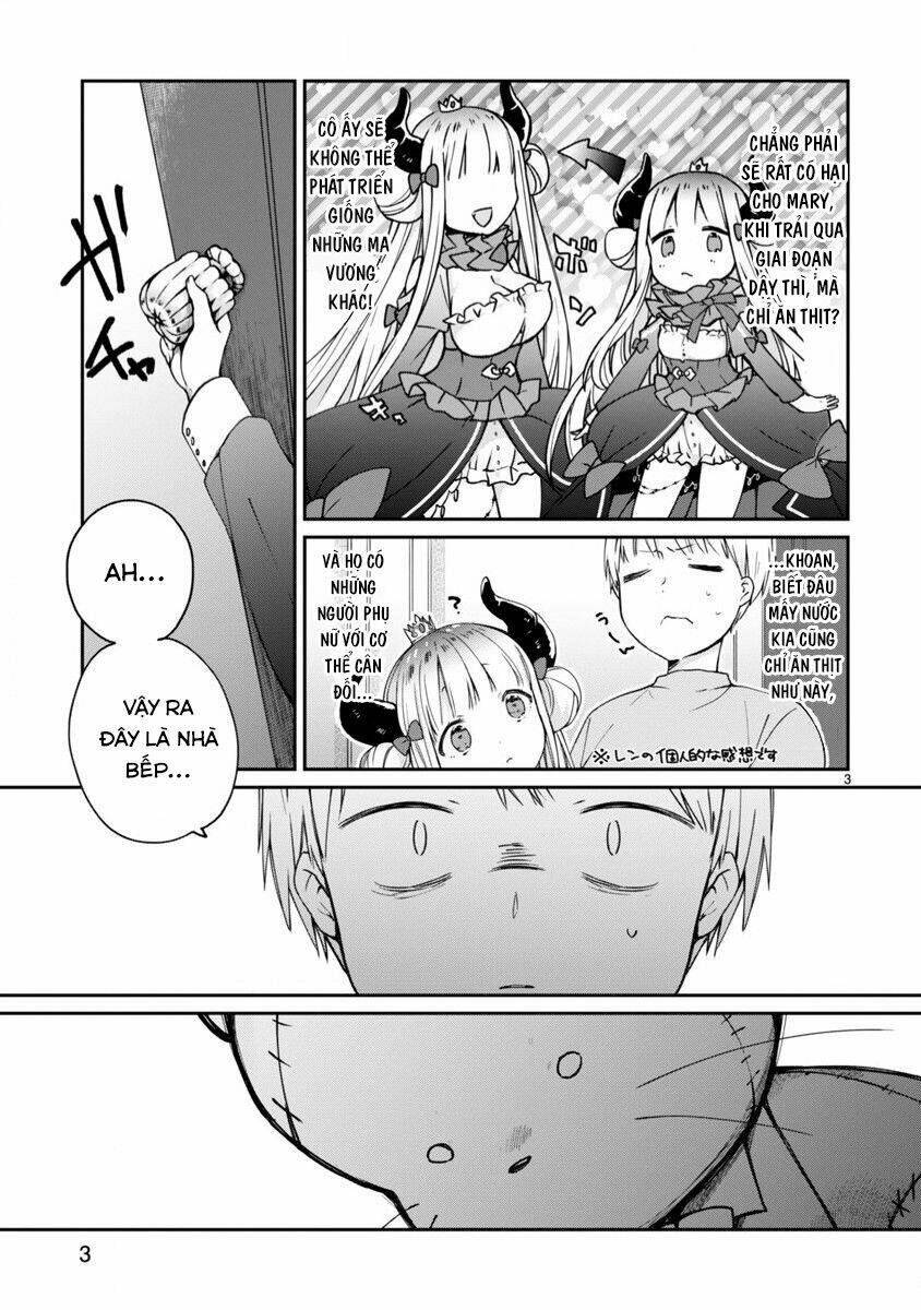 Maou-Sama Ni Shoukan Sa Retakedo Kotoba Ga Tsuujinai Chapter 2 - Trang 2