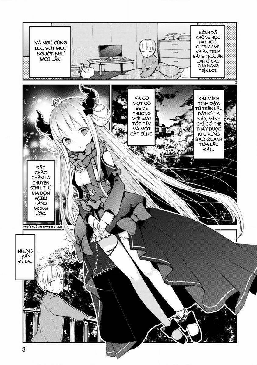 Maou-Sama Ni Shoukan Sa Retakedo Kotoba Ga Tsuujinai Chapter 1 - Trang 2