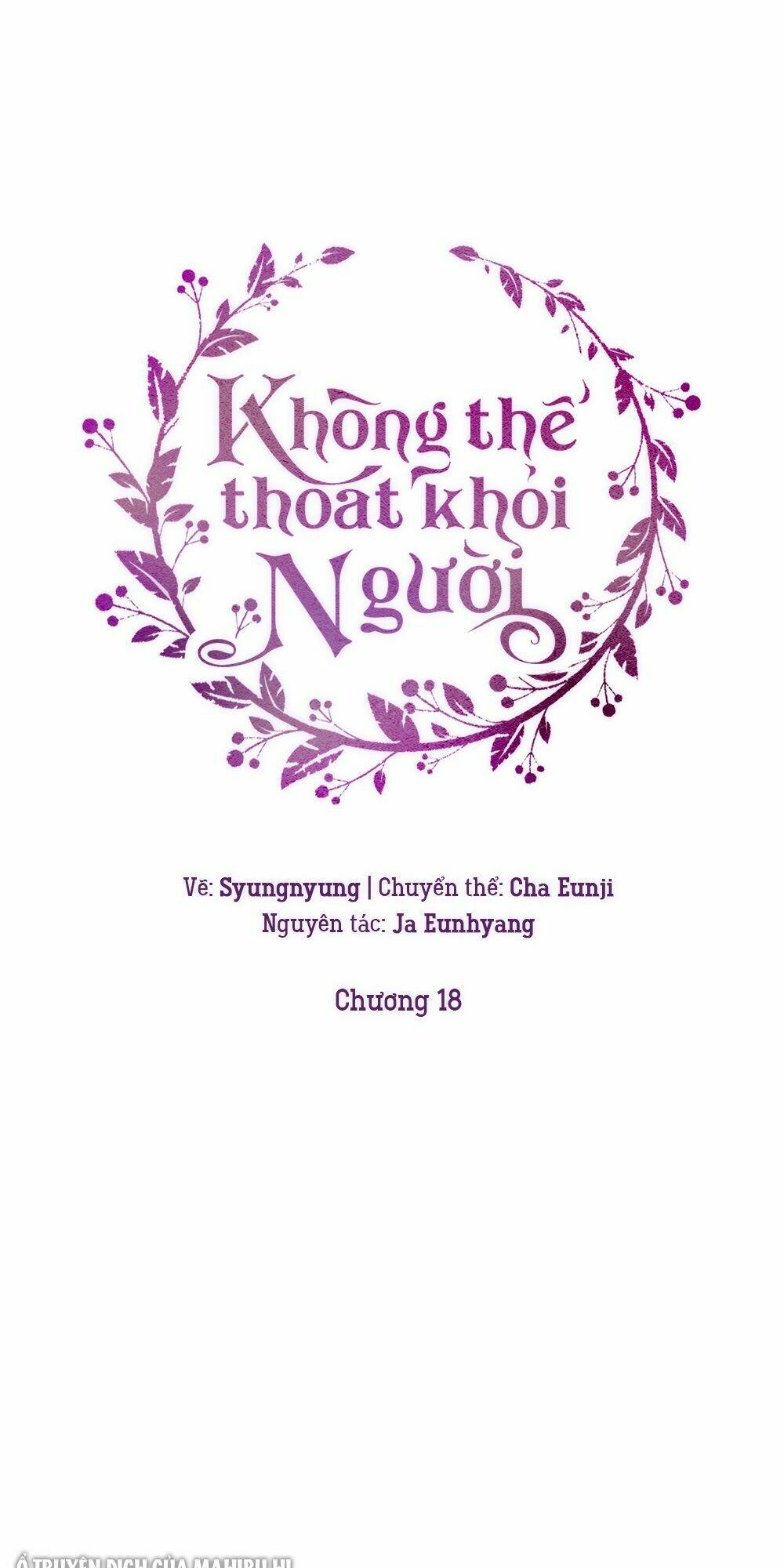 Không Thể Thoát Khỏi Người Chapter 18 - Trang 2