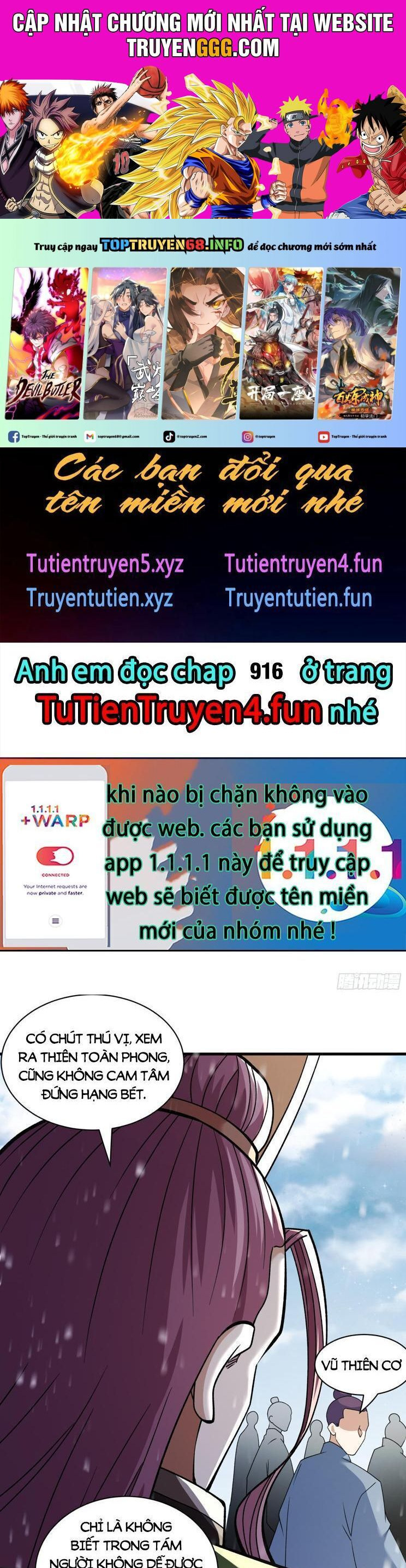 Tuyệt Thế Võ Thần Chapter 915 - Trang 2