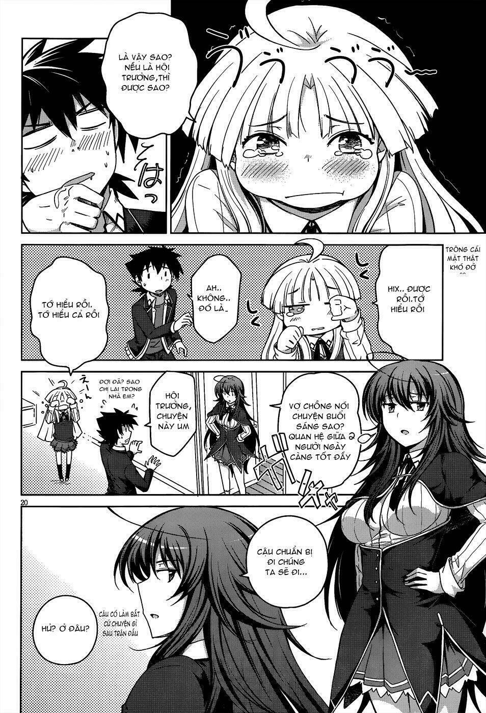 High School Dxd: Aashia & Koneko Himitsu No Keiyaku!? Chapter 15 - Trang 2