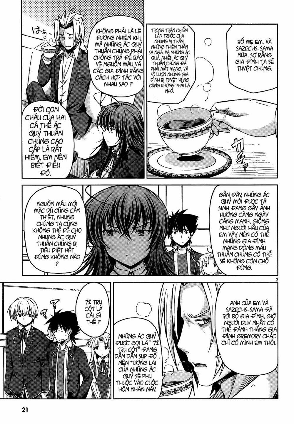 High School Dxd: Aashia & Koneko Himitsu No Keiyaku!? Chapter 14 - Trang 2