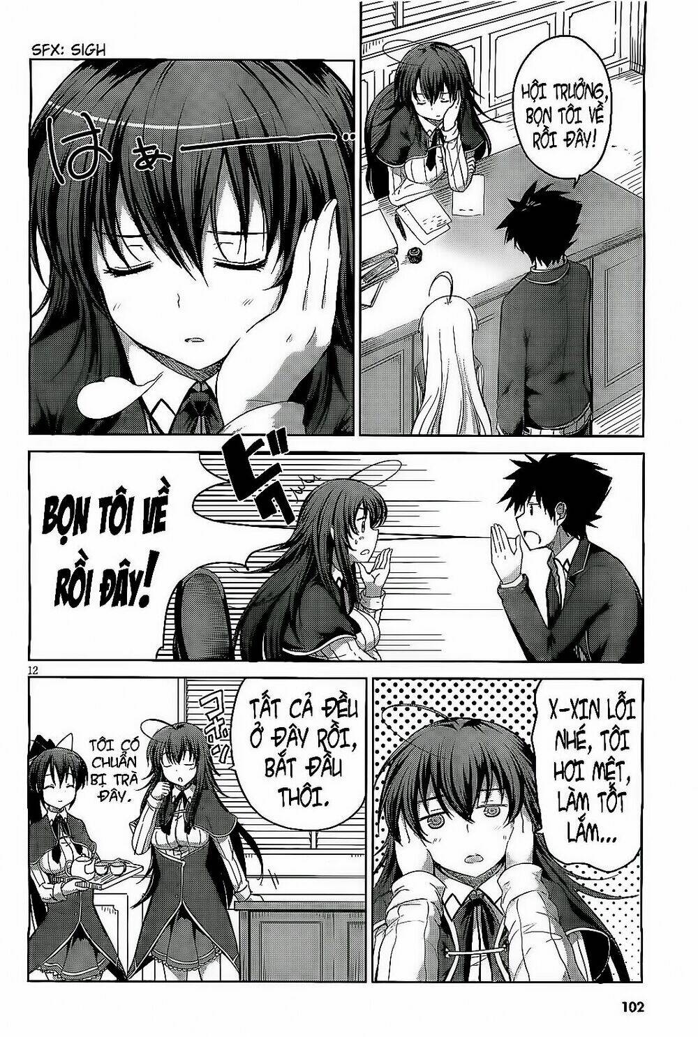 High School Dxd: Aashia & Koneko Himitsu No Keiyaku!? Chapter 12 - Trang 2