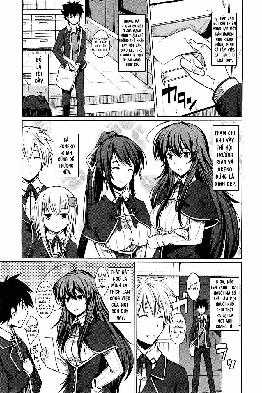 High School Dxd: Aashia & Koneko Himitsu No Keiyaku!? Chapter 4 - Trang 2