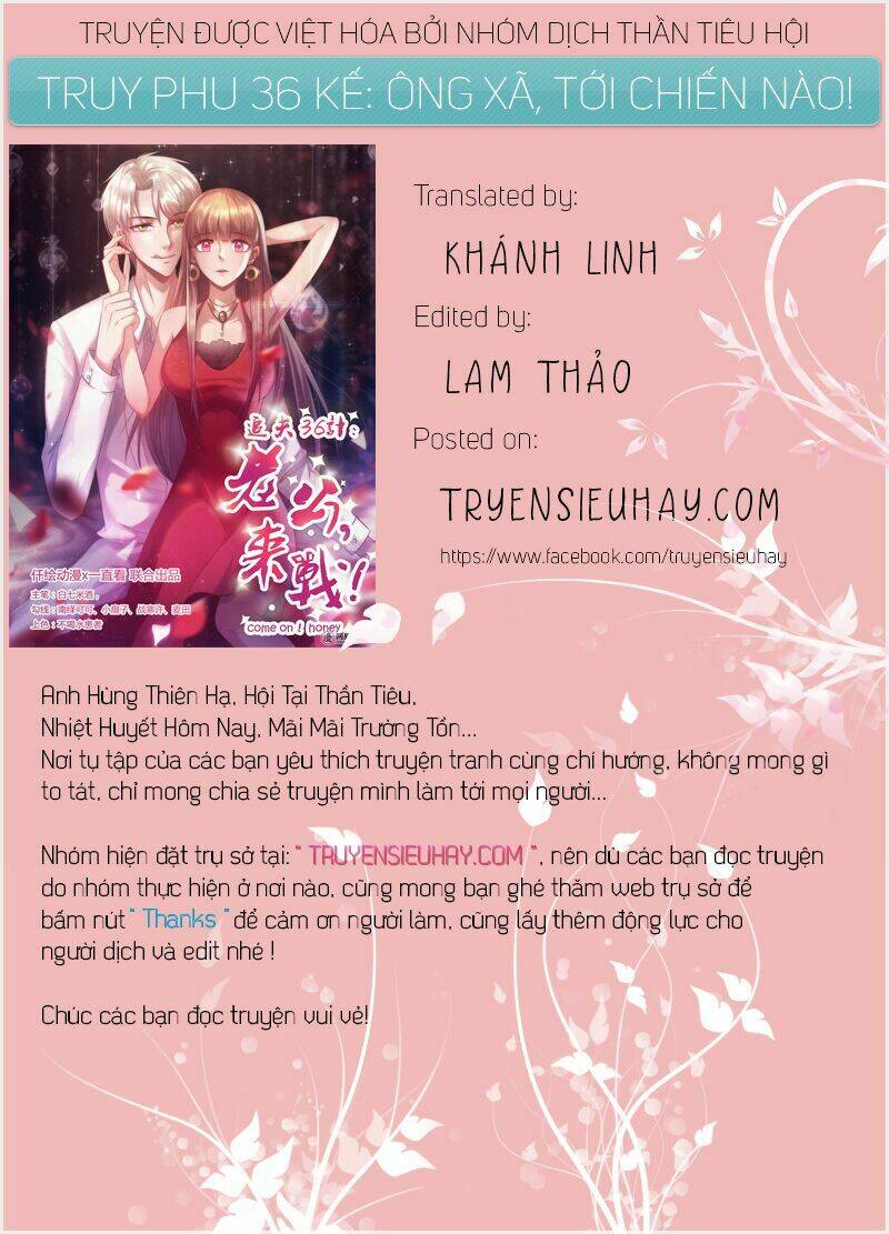 Truy Phu 36 Kế – Ông Xã À, Tới Chiến Nào! Chapter 37 - Trang 2