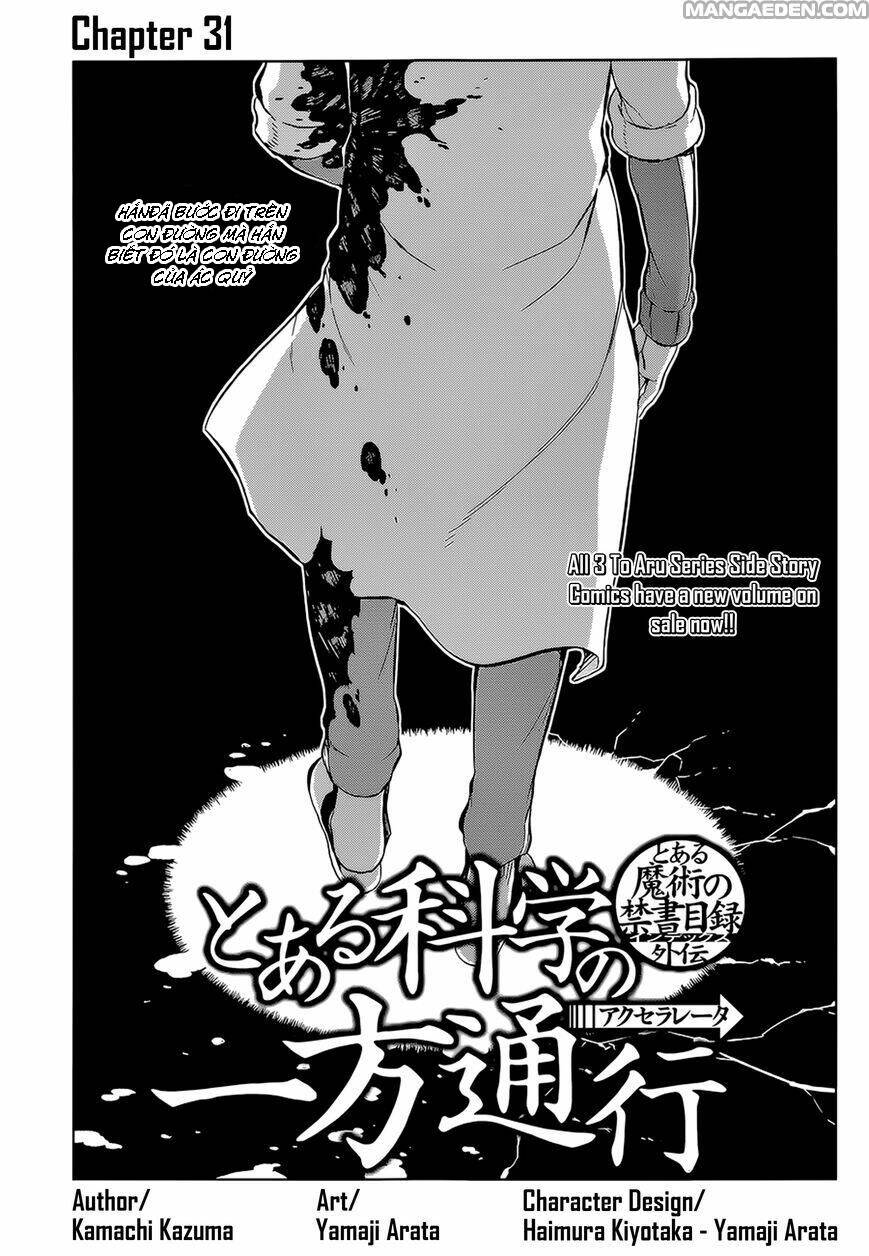 Cấm Thư Ma Thuật Index: Accelerator Chapter 31 - Trang 2