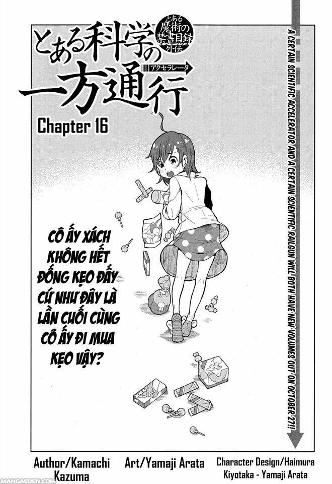 Cấm Thư Ma Thuật Index: Accelerator Chapter 18 - Trang 2