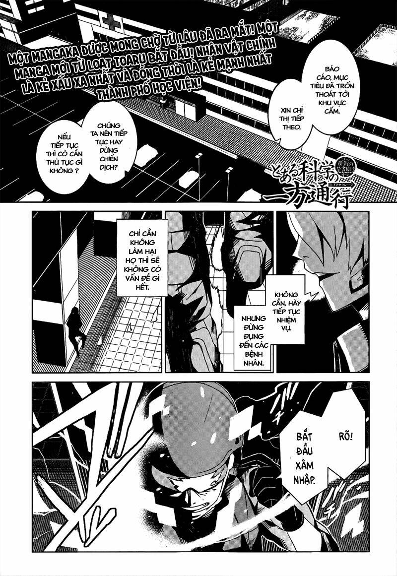 Cấm Thư Ma Thuật Index: Accelerator Chapter 1 - Trang 2