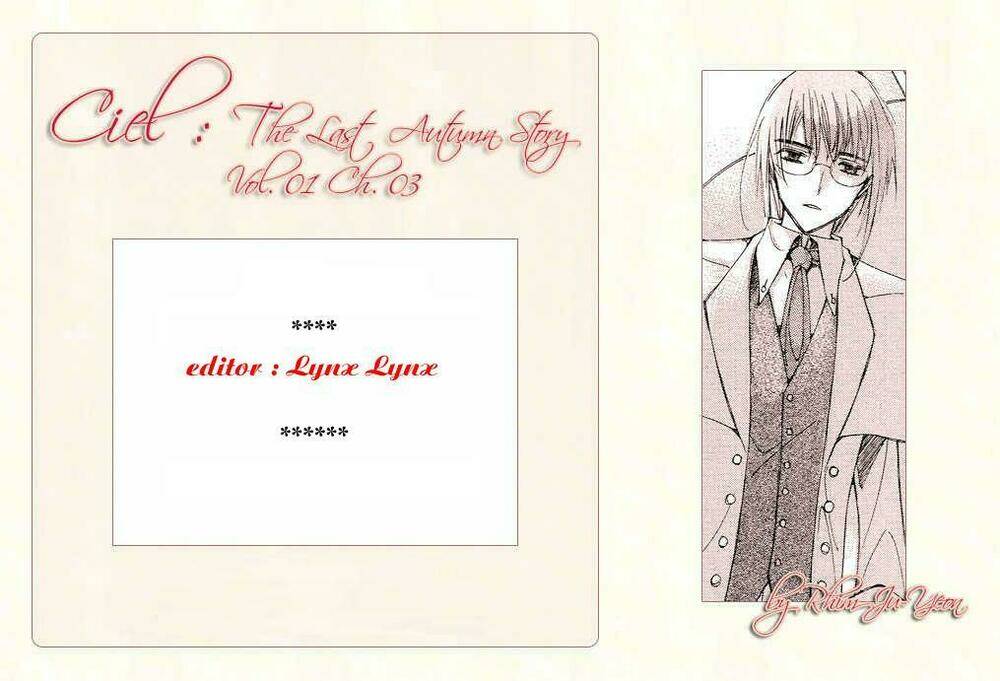 Ciel ~The Last Autumn Story Chapter 3 - Trang 2