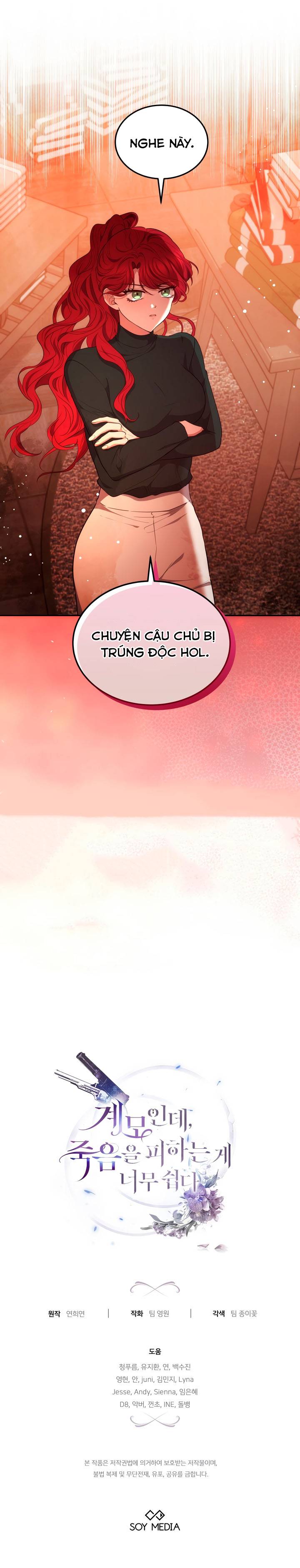 Dù Là Mẹ Kế Nhưng Tôi Thoát Khỏi Cái Chết Rất Dễ Dàng Chapter 44 - Trang 2