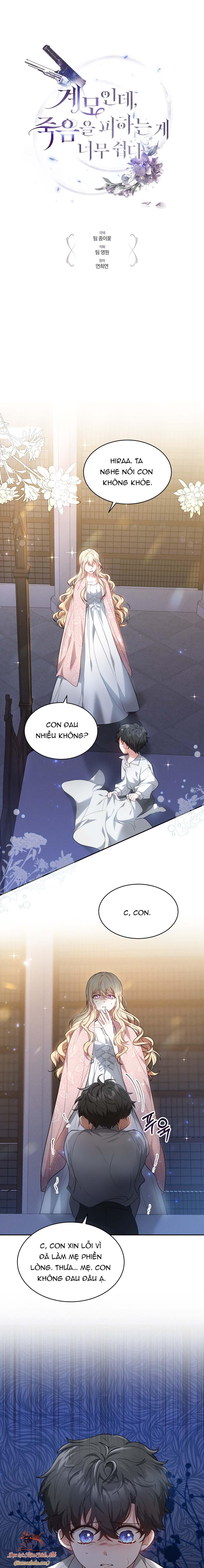 Dù Là Mẹ Kế Nhưng Tôi Thoát Khỏi Cái Chết Rất Dễ Dàng Chapter 2 - Trang 2