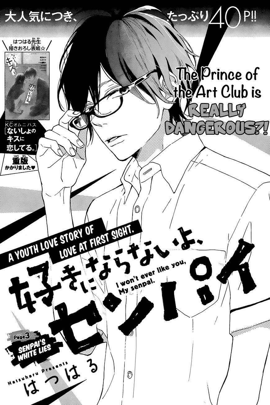 Suki Ni Naranai Yo, Senpai Chapter 3 - Trang 2