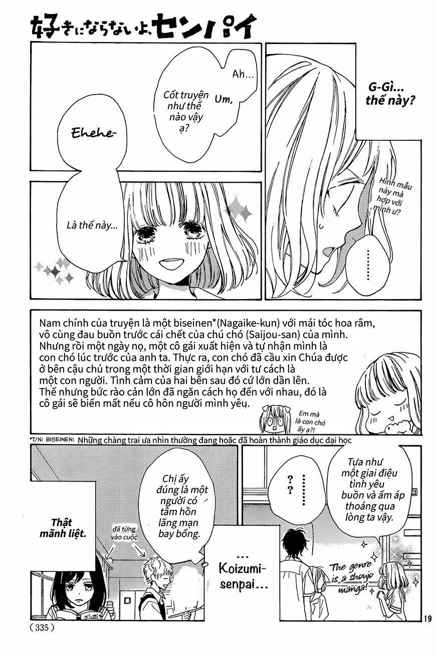 Suki Ni Naranai Yo, Senpai Chapter 3 - Trang 2