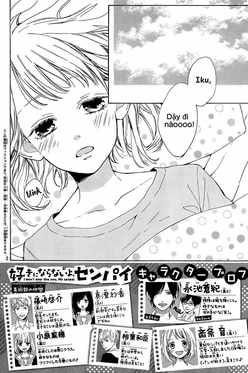 Suki Ni Naranai Yo, Senpai Chapter 3 - Trang 2