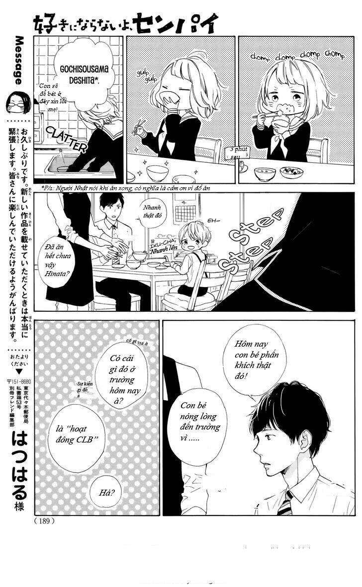 Suki Ni Naranai Yo, Senpai Chapter 1 - Trang 2