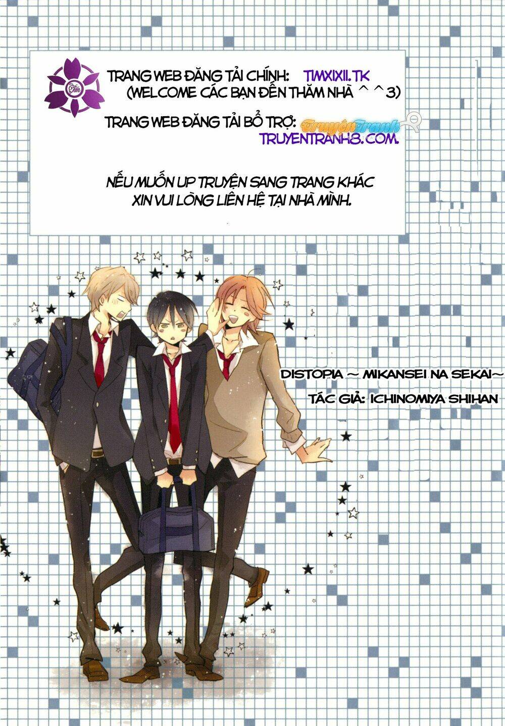 Distopia – Mikansei Na Sekai Chapter 6 - Trang 2