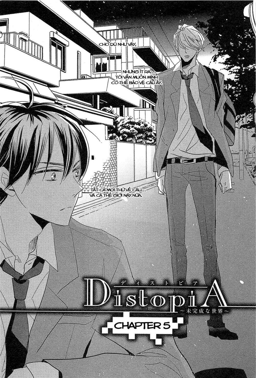 Distopia – Mikansei Na Sekai Chapter 5 - Trang 2