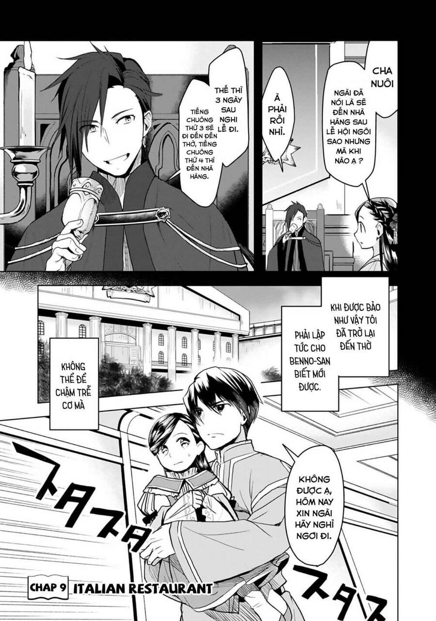 Honzuki No Gekokujou : Dai 3-Bu Ryouchi Ni Hon O Hirogeyou Chapter 9 - Trang 2