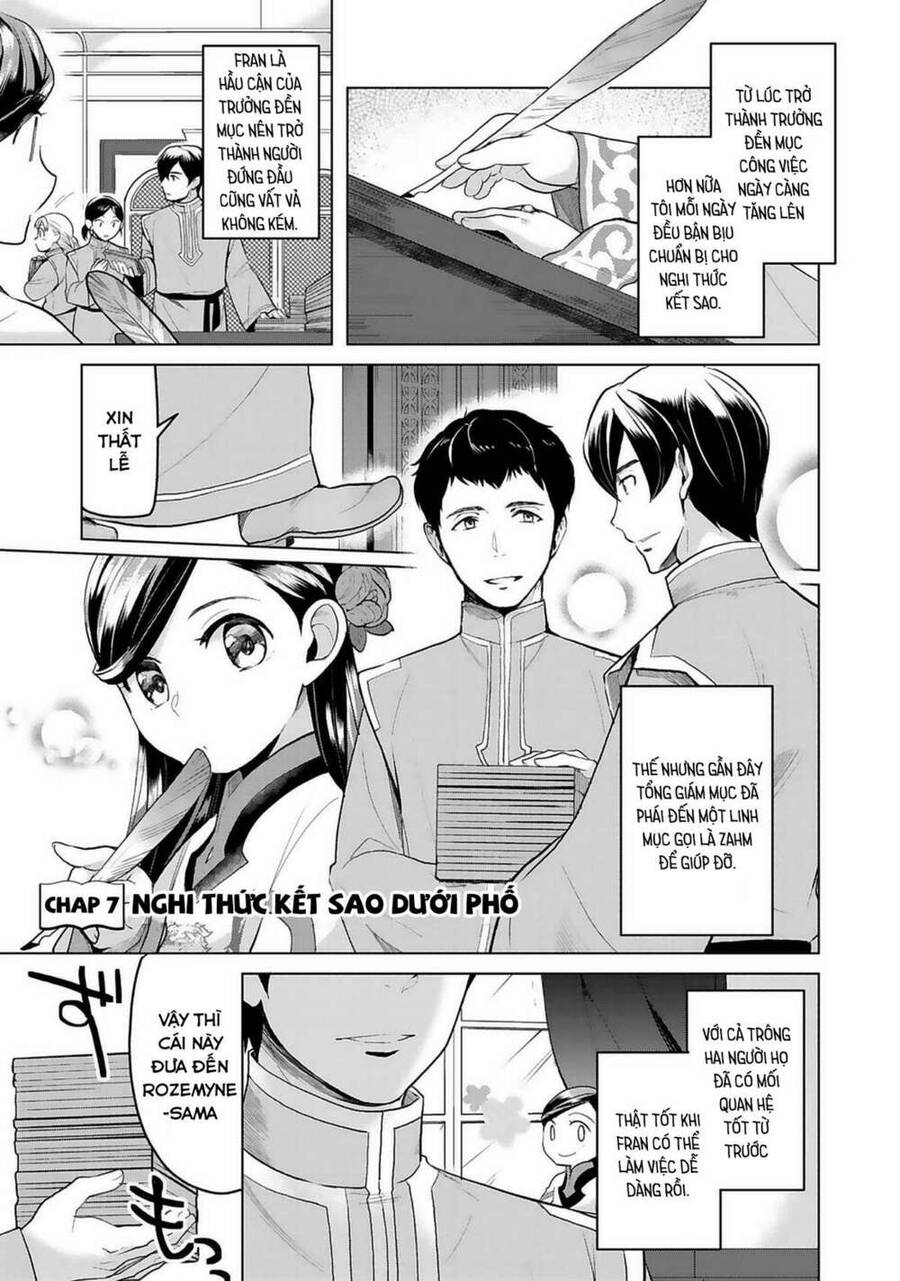 Honzuki No Gekokujou : Dai 3-Bu Ryouchi Ni Hon O Hirogeyou Chapter 7 - Trang 2