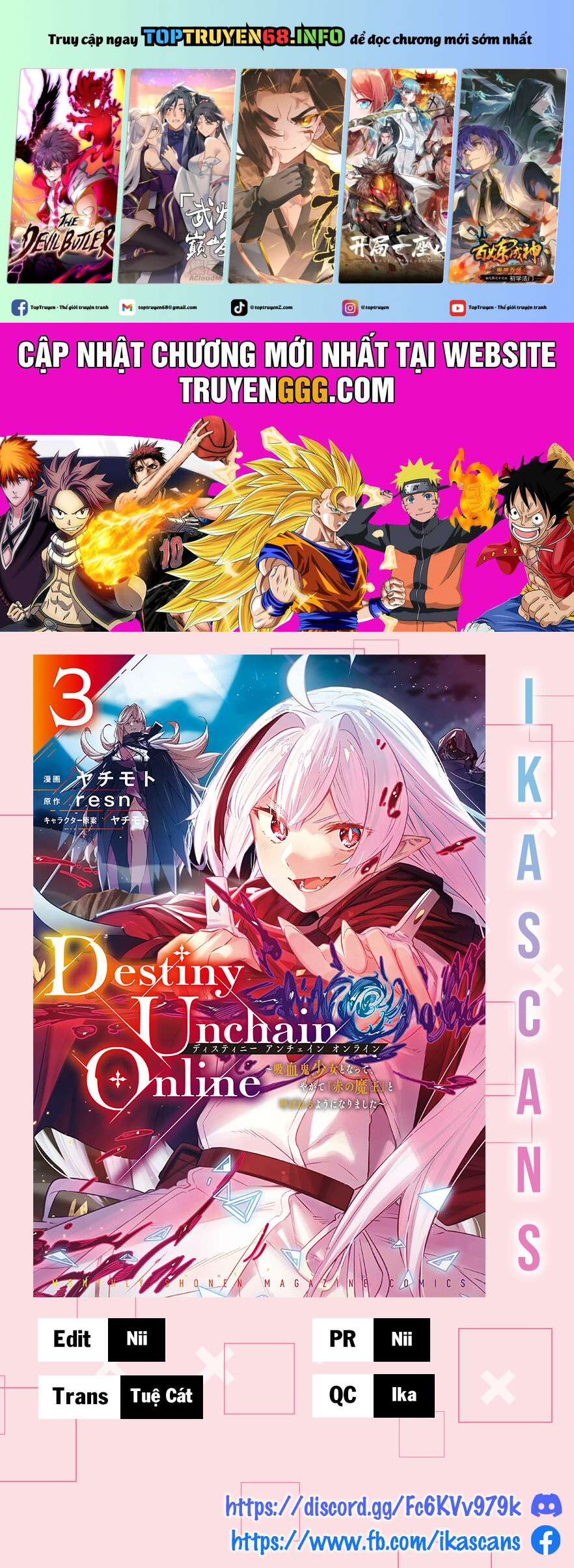 Destiny Unchain Online Chapter 23 - Trang 2