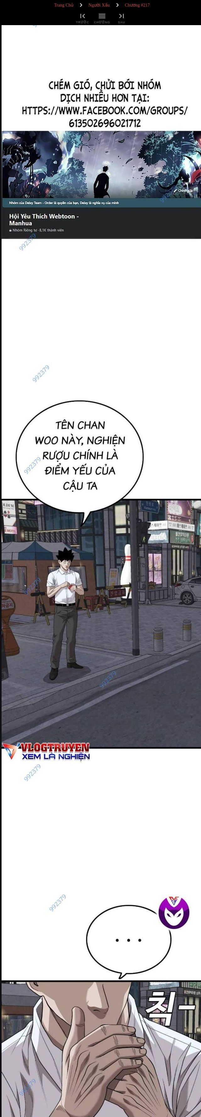 Người Xấu Chapter 217 - Trang 2