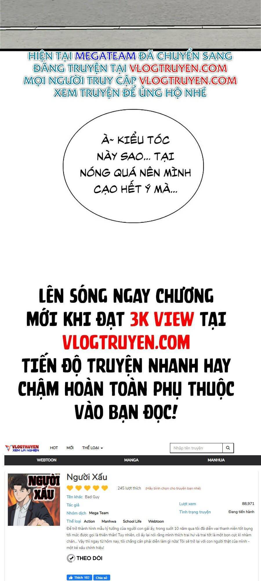 Người Xấu Chapter 20 - Trang 2