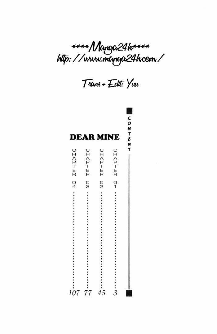 Dear Mine Chapter 1.1 - Trang 2