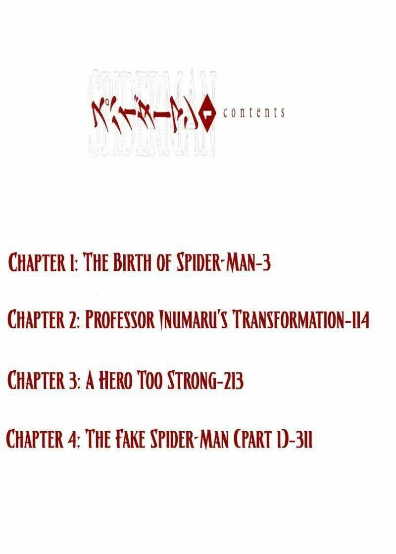 Spider Man – The Manga Chapter 1.1 - Trang 2