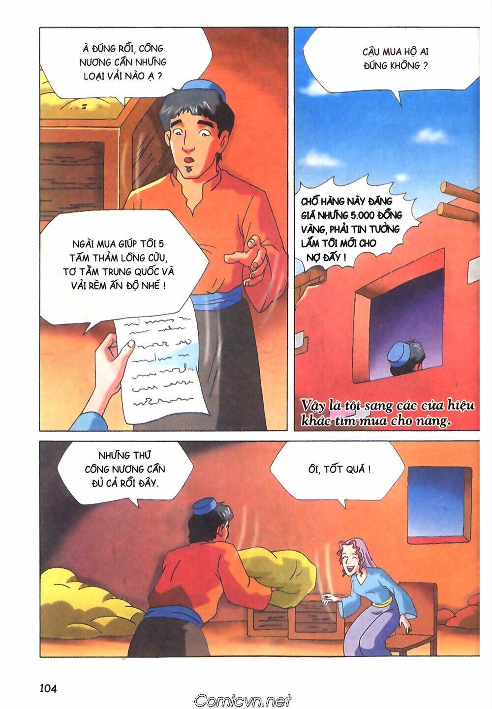 Nghìn Lẻ Một Đêm Màu Chapter 7 - Trang 2