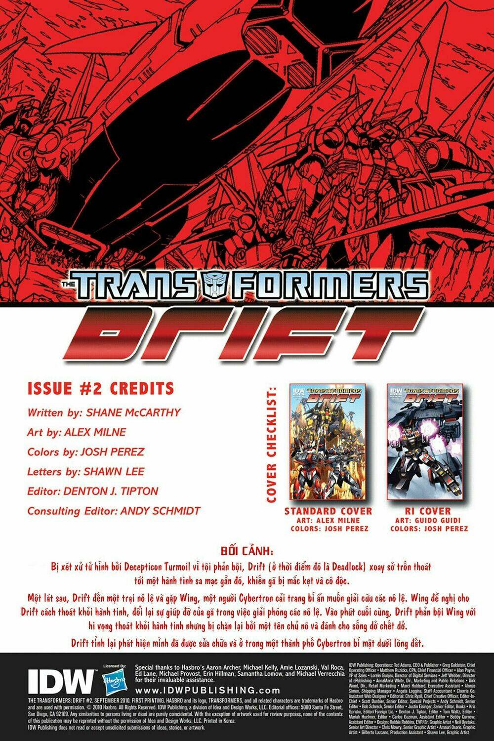 The Transformers: Drift Chapter 2 - Trang 2