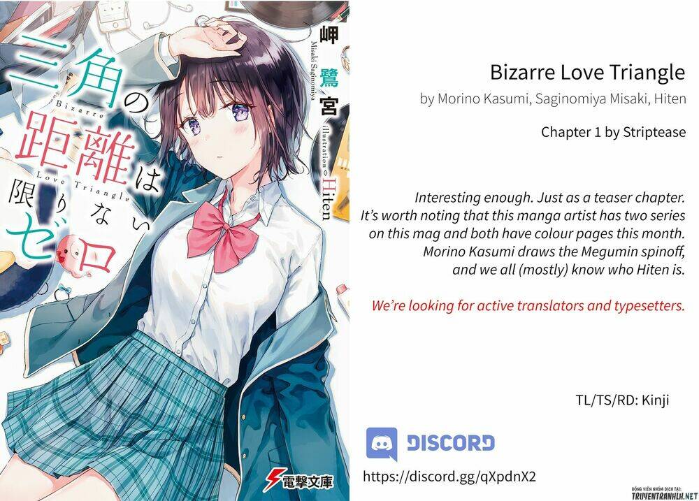 Bizarre Love Triangle Chapter 0 - Trang 2