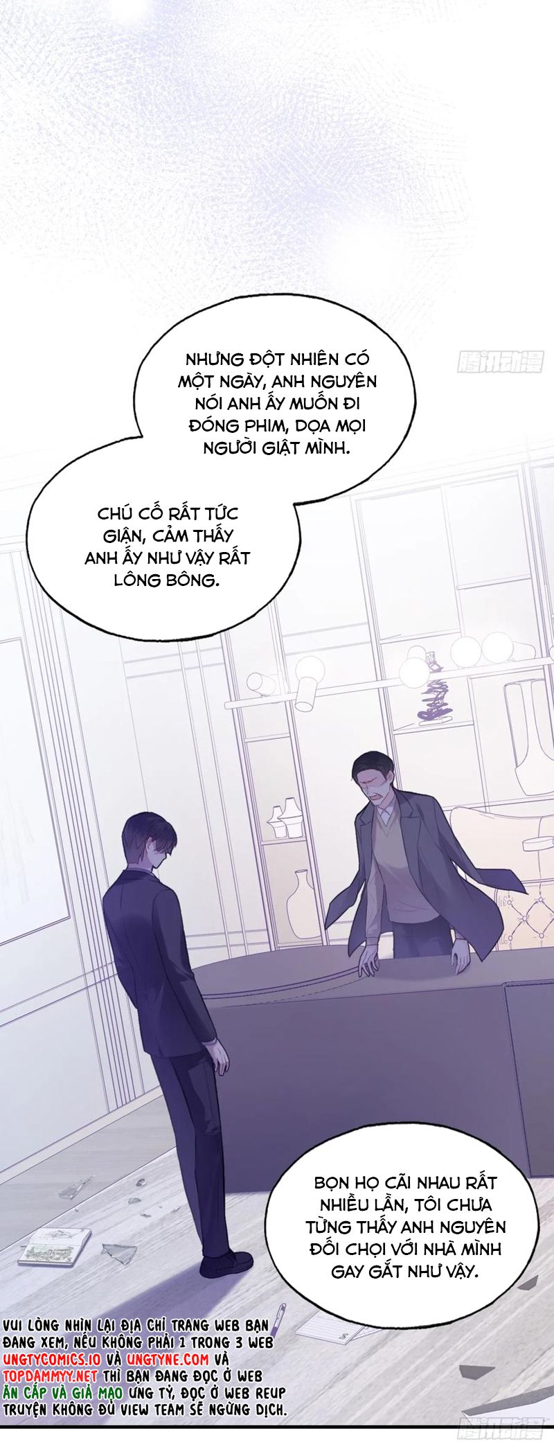 Anh Ấy Chưa Từng Rơi Xuống Chapter 91 - Trang 2