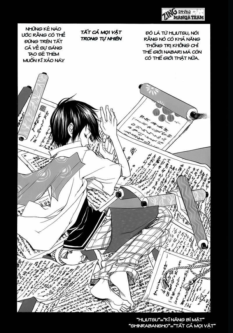 Nabari No Ou Chapter 1 - Trang 2