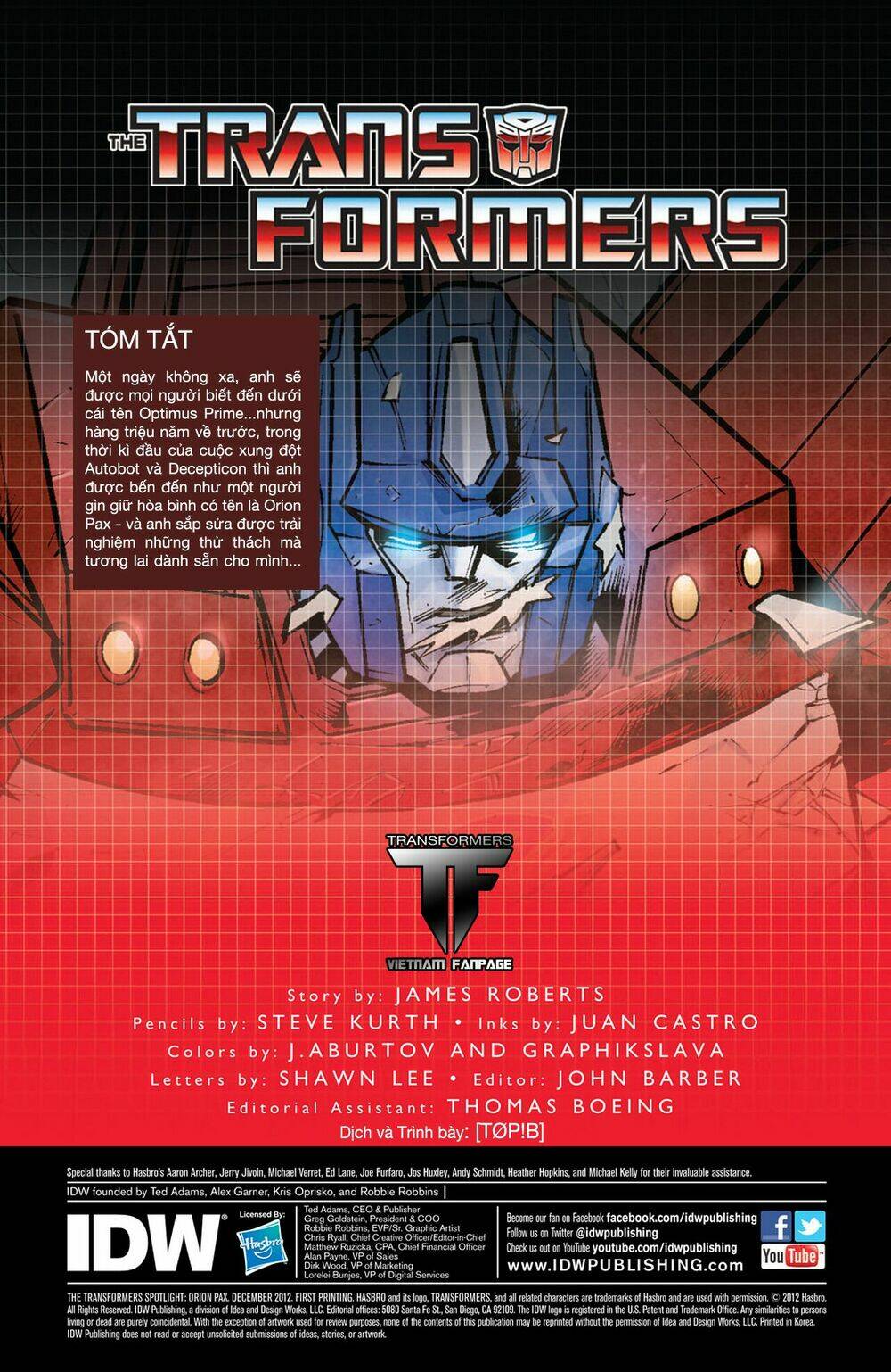 The Transformers Spotlight Chapter 4 - Trang 2