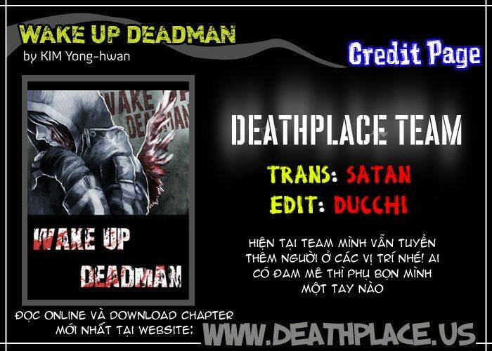 Wake Up Deadman Chapter 13 - Trang 2