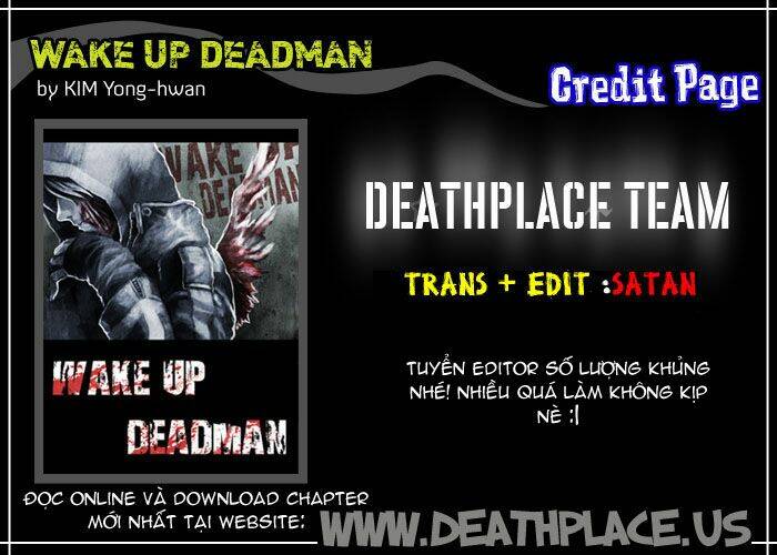 Wake Up Deadman Chapter 12 - Trang 2