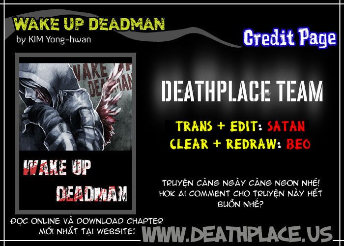 Wake Up Deadman Chapter 7 - Trang 2