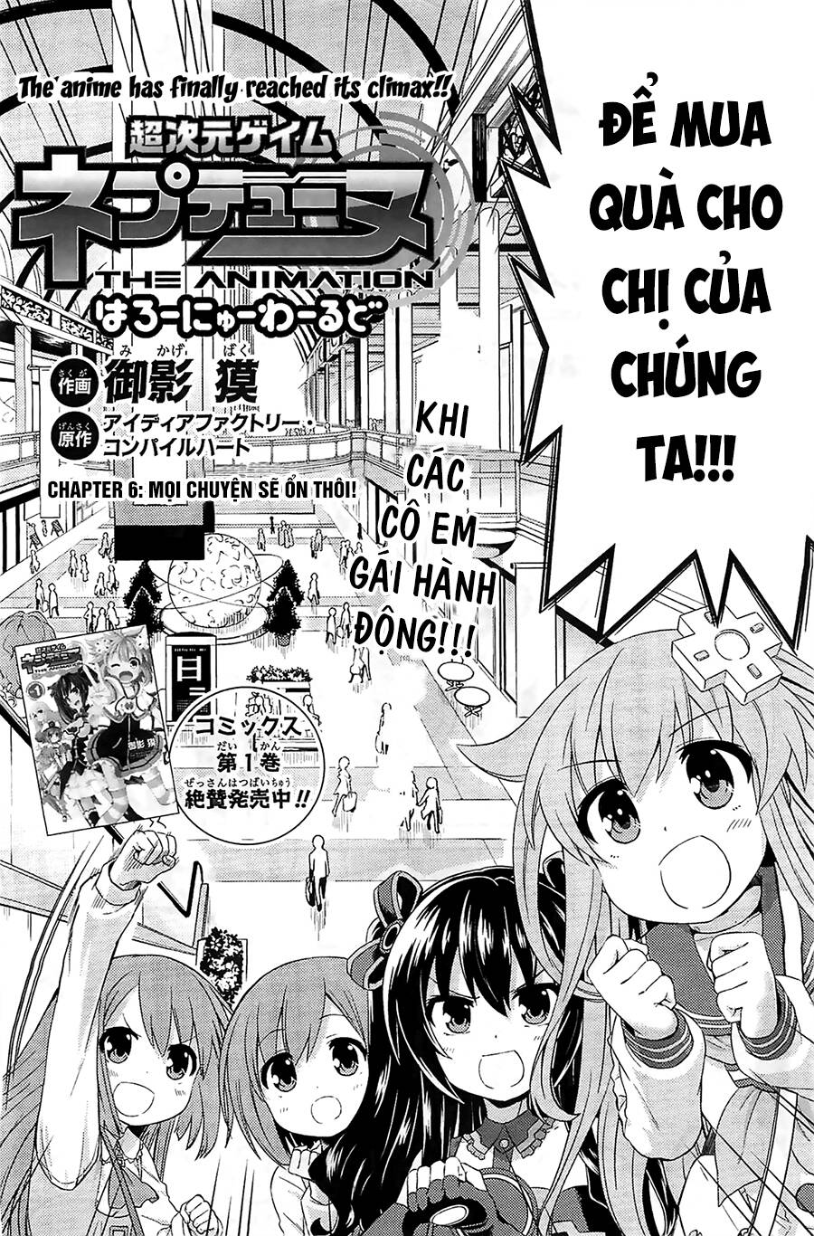 Hyperdimension Neptunia – Hello New World Chapter 6 - Trang 2