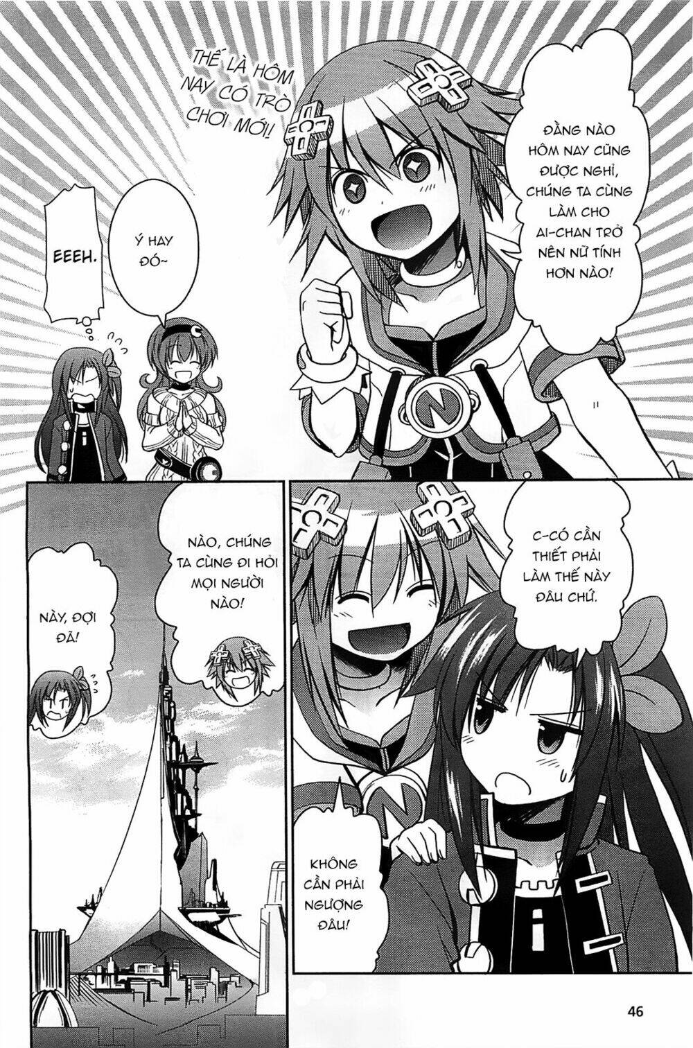 Hyperdimension Neptunia – Hello New World Chapter 4.5 - Trang 2