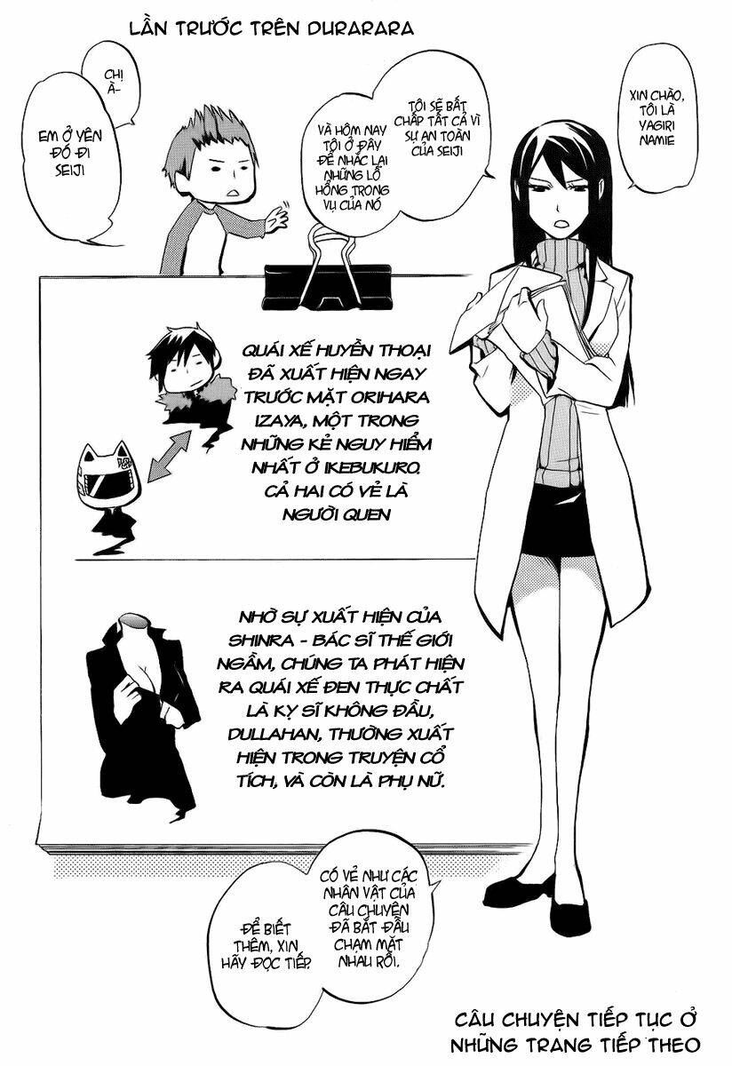 Durarara!! Harima Mika-Dollars Arc Chapter 6 - Trang 2