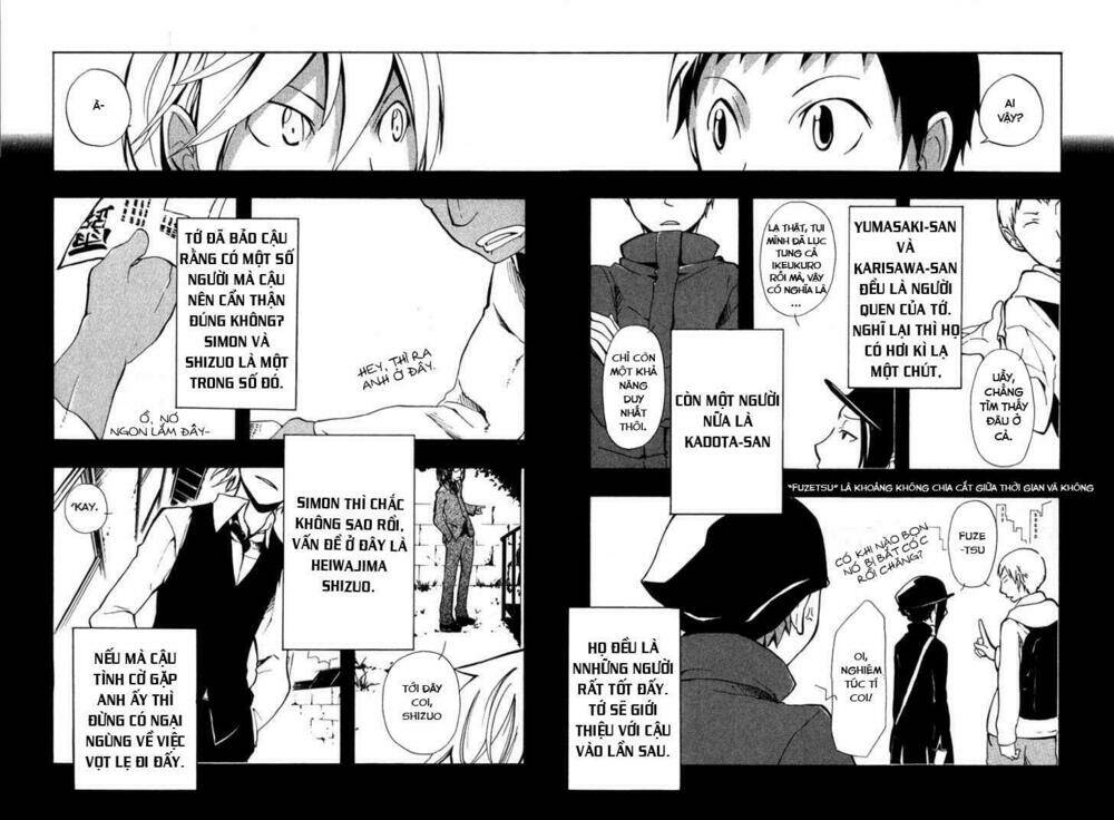 Durarara!! Harima Mika-Dollars Arc Chapter 1 - Trang 2