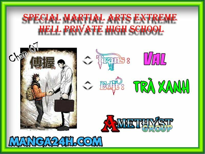 Special Martial Arts Extreme Hell Private High School Chapter 7 - Trang 2