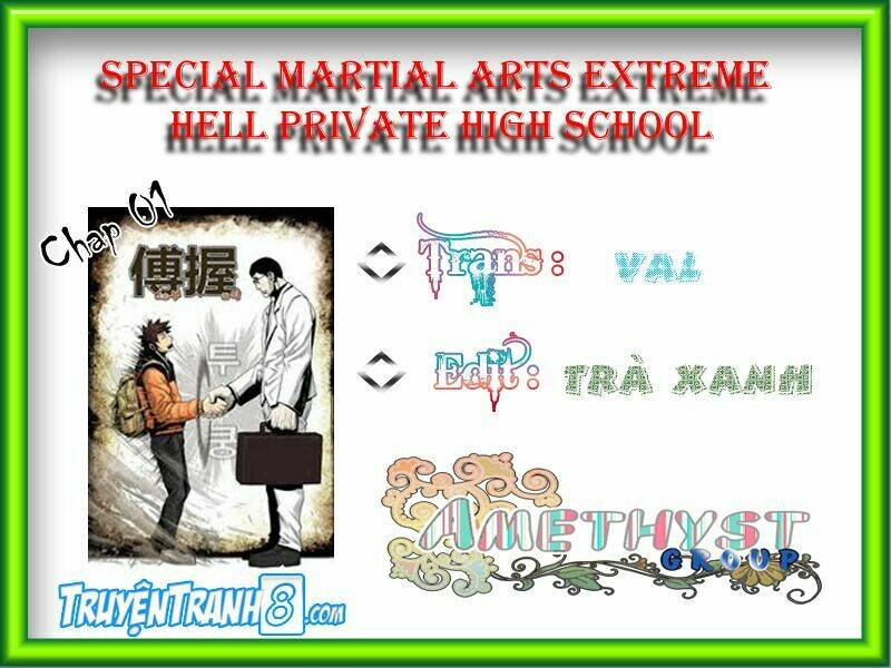 Special Martial Arts Extreme Hell Private High School Chapter 1 - Trang 2