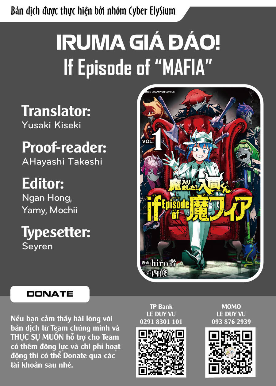 Mairimashita! Iruma-Kun: If Episode Of Mafia Chapter 5 - Trang 2